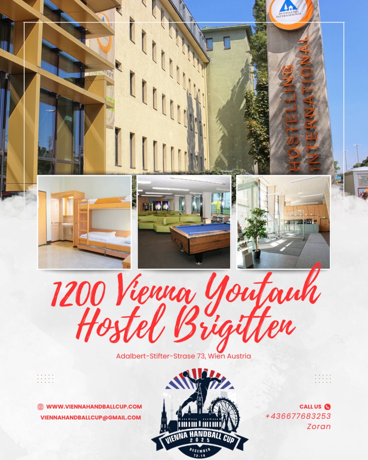 HI Hostel Vienna Brigittenau & Brigittenau Youth Palace